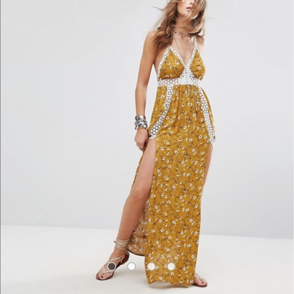Asos vintage flower boho maxi - Picture 2 of 4
